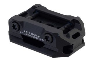 Strike Industries Picatinny rail adapter, black.